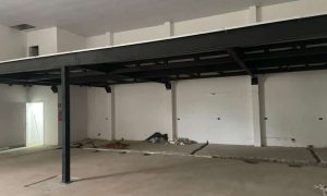Obra realizada para Academia Fit Studio Curitiba. Mezanino Metálico com painel Wall, 94m2. (Unidade Eduardo Sprada).